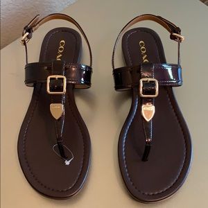 NWOT Coach sandals